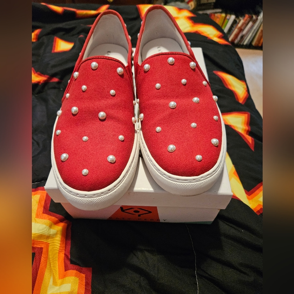 Katy Perry Pearl Slip Ons